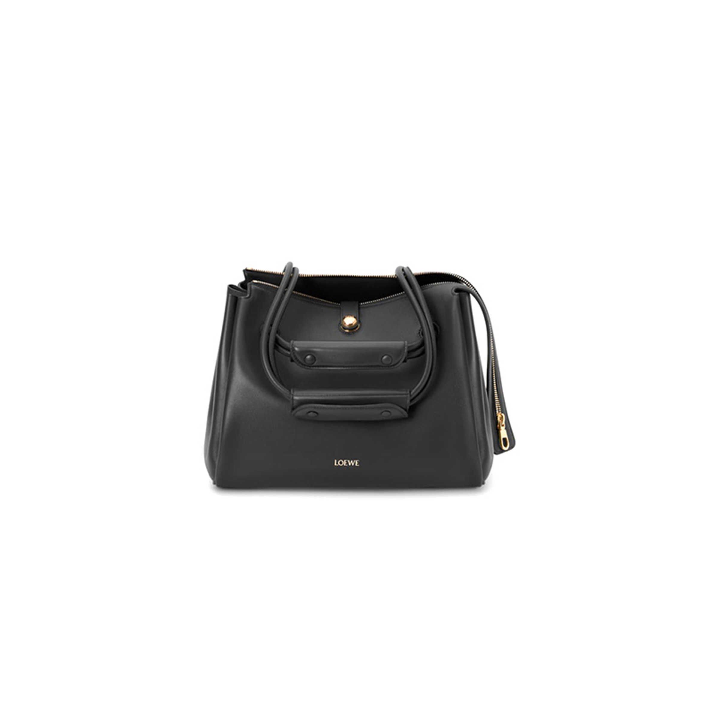 l0ew* medium madrid bag in S*pple calfskin aanbab1x01-1100 (28.5*23*11cm)